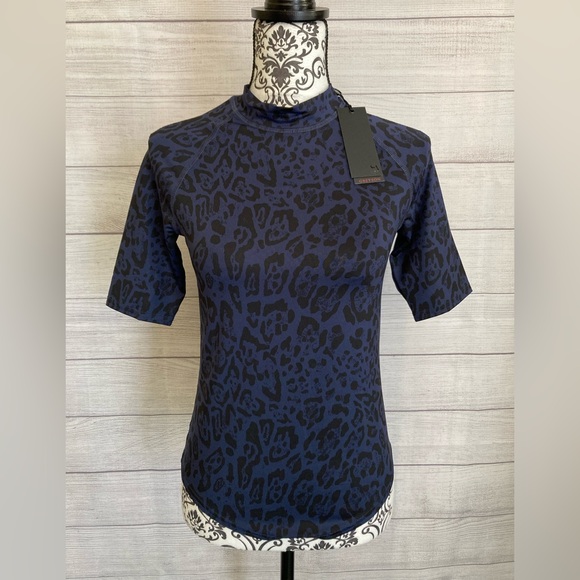 Greyson Tops - Greyson | NWT Women’s Athletic Leopard Shirt Sleeve Top